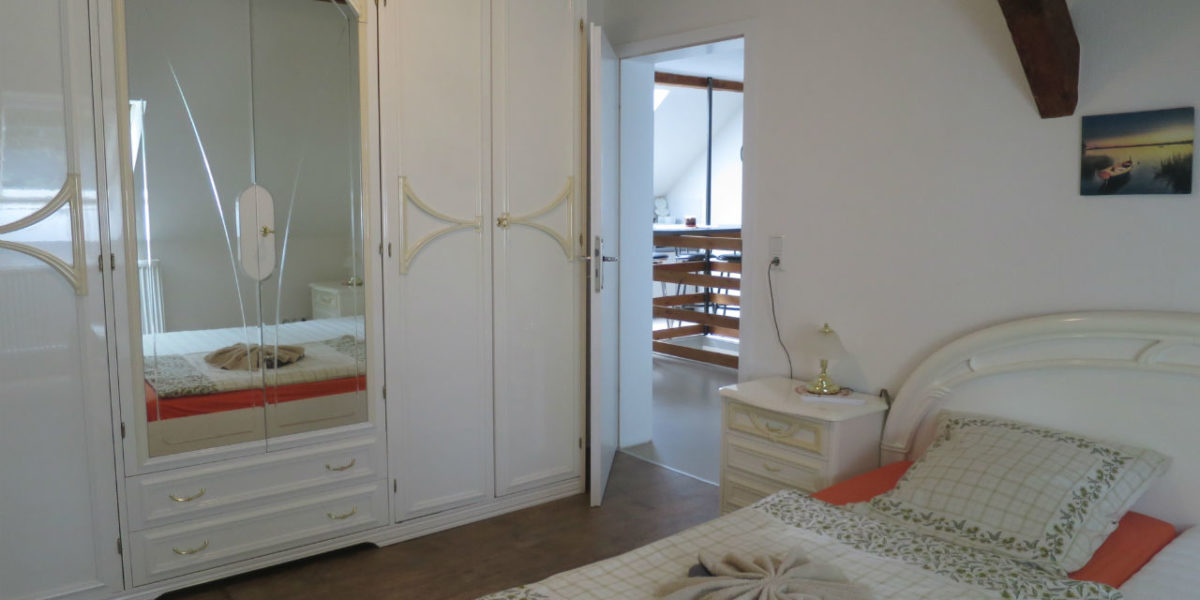 Ferienwohnung Schwalbennest - Schlafzimmer 1